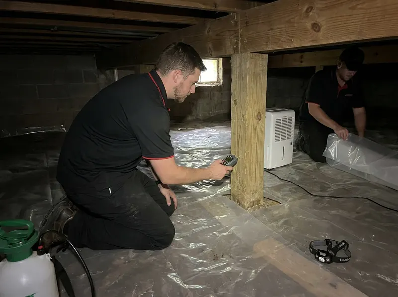 Crawlspace Moisture Remediation in Nashville, TN
